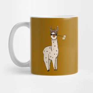 Funny Alpaca Love Tshirt Mug